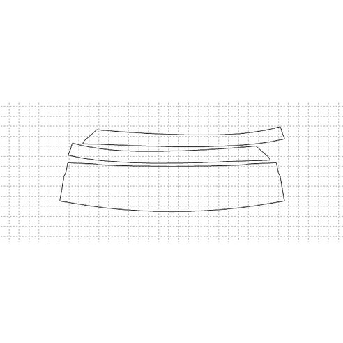 헥시스 현대 코나 LIMITED 2018 PVC PPF 보호필름 차량용 가드용품, 18. ROOF, PILLARS, 1개