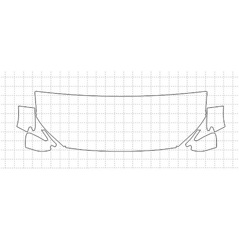 헥시스 현대 코나 LIMITED 2018 PVC PPF 보호필름 차량용 가드용품, 13. HFM 60.96cm, BIKINI, WRAPPED, 1개