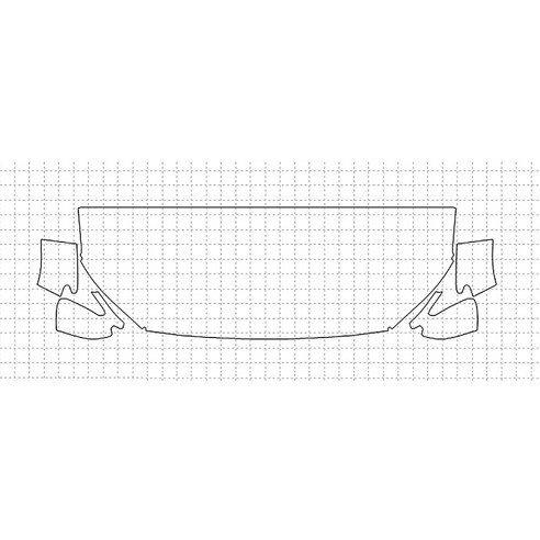 헥시스 현대 코나 SEL 2018 PU PPF 보호필름 차량용 가드용품, 15. HFM 60.96cm, STRAIGHT, WRAPPED, 1개