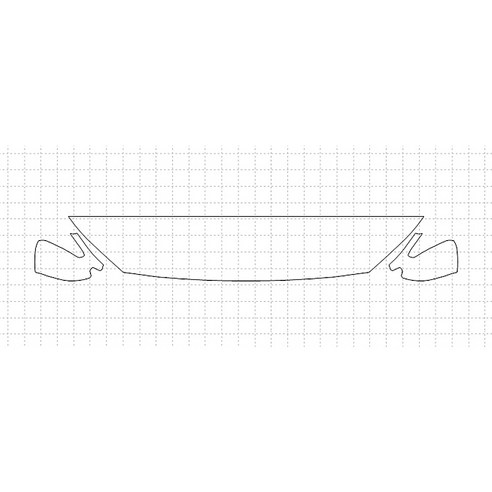 헥시스 현대 코나 ULTIMATE 2018 PU PPF 보호필름 차량용 가드용품, 06. HFM 30.48cm, STRAIGHT, 1개