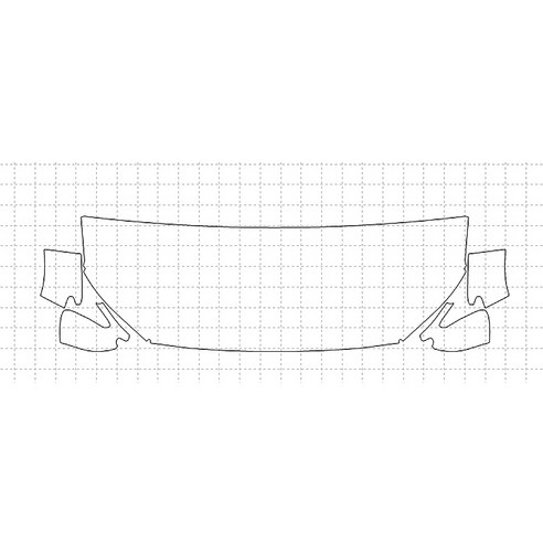 헥시스 현대 코나 SEL 2018 PVC PPF 보호필름 차량용 가드용품, 13. HFM 60.96cm, BIKINI, WRAPPED, 1개