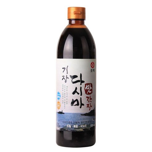 오복식품 기장 다시마 맛간장, 1개, 500ml