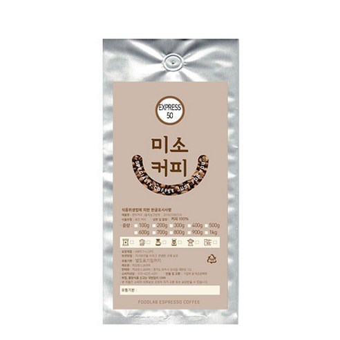 미소커피 EXPRESS 50 분쇄 커피, 핸드드립, 500g, 1개