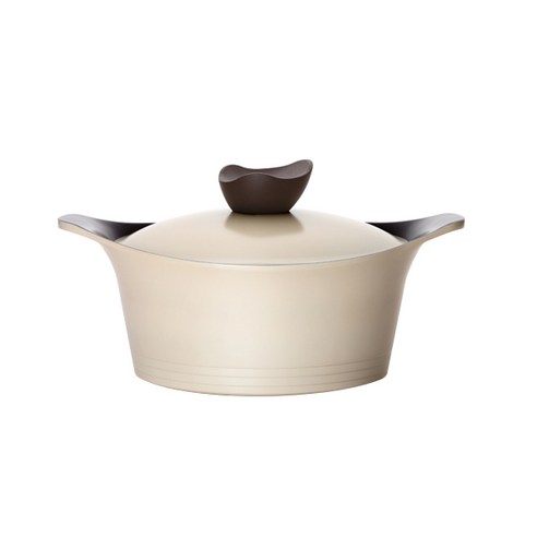 네오플램 에콜론 애니 양수냄비, 20cm, 아이보리