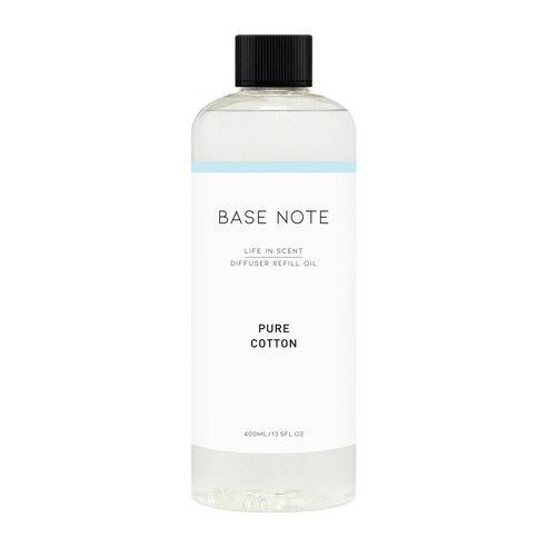 베이스노트 리필오일, 퓨어코튼, 400ml