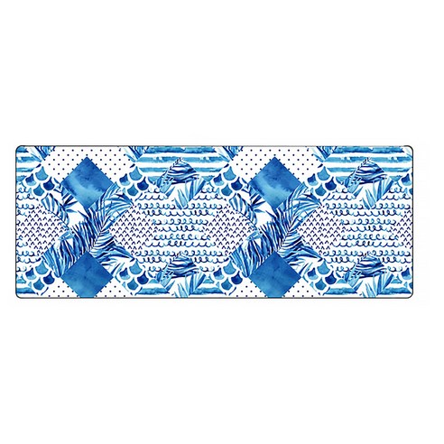 디엠코퍼레이션 알럽컴 무디쉬 마우스 장패드 900 x 400 x 2 mm, 화이트모형, 1개