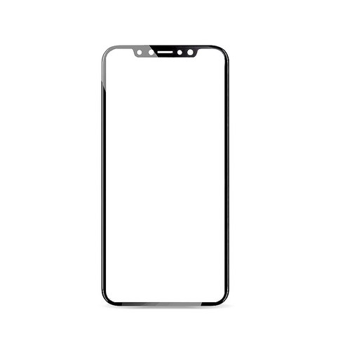 판도라 3D 풀커버 강화유리필름 블랙, 1개