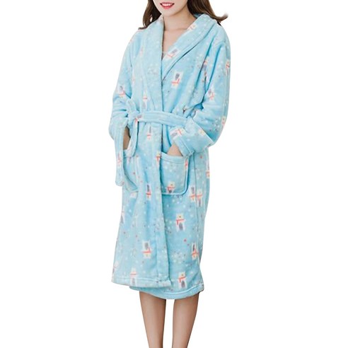 리빙조이 심플 포근따뜻 샤워가운 XL, SW042, 1개