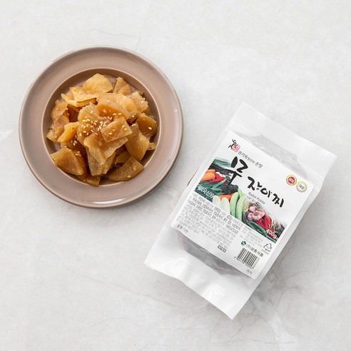 권기옥 명인 웃말 무 장아찌, 400g, 1개