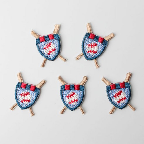 패션포인트 미니 자수 와펜 22 x 25 mm - 패치/와펜 | 쿠팡