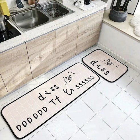 DM 알럽홈 플로어 슬립 롱 매트, TYPE4
