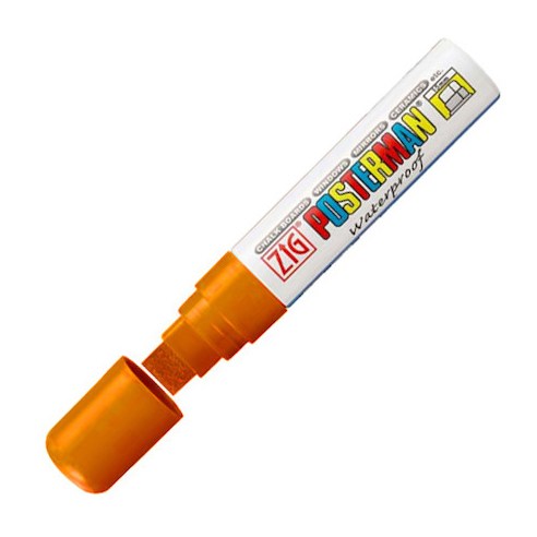 지그 포스트맨 컬러마카 070 Orange PMA-120, 1개, 070 Orange　1개