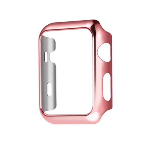 로모코 애플워치 메탈라인 젤리 케이스 42mm, 로즈골드, 1세트