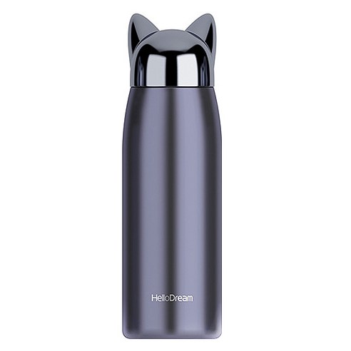 푸코 T20 헬로드림 플래쉬 폭스 보온병, 블루, 300ml