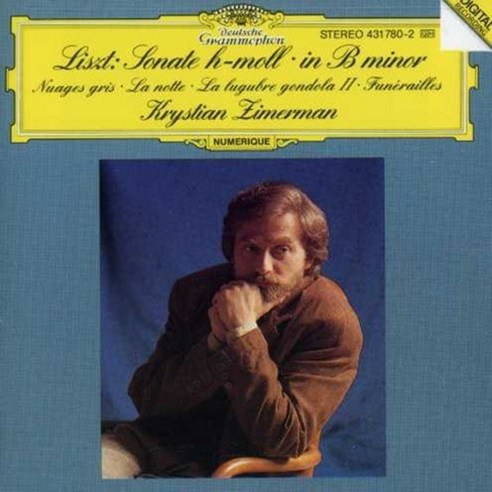 FRANZ LISZT - SONATA IN B MINOR/ KRYSTIAN ZIMERMAN 크리스티안 지메르만: 리스트 피아노 소나타 EU수입반