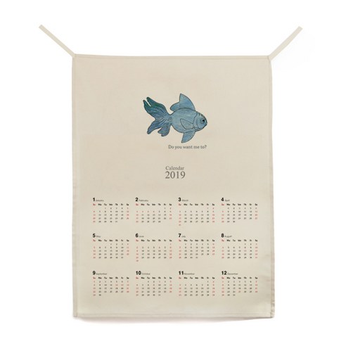 ilogu 벽 천장 장식 가랜드 달력, CAS137