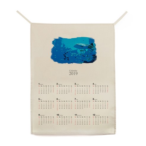 ilogu 벽 천장 장식 가랜드 달력, CAS118