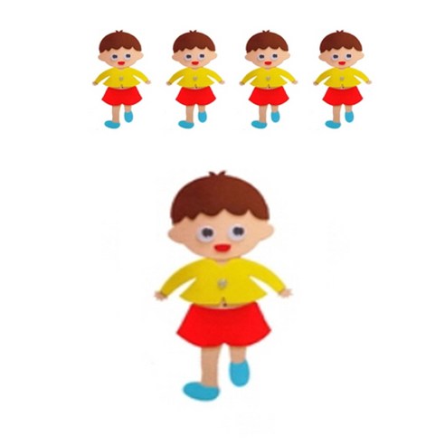 아이세상 아이 펠트장식 환경구성 5p, 17F