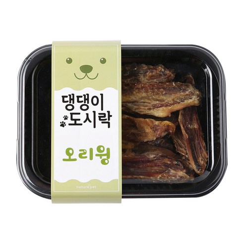 네이처펫 댕댕이도시락 수제간식, 오리 윙맛, 1개