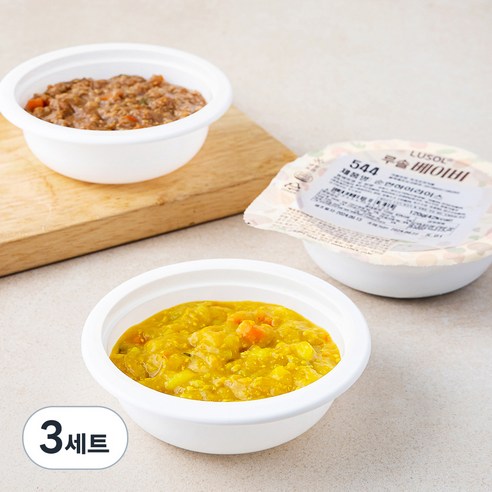 루솔 이유식 5단계 반찬소스 세트 (냉장), 360g, 3세트
