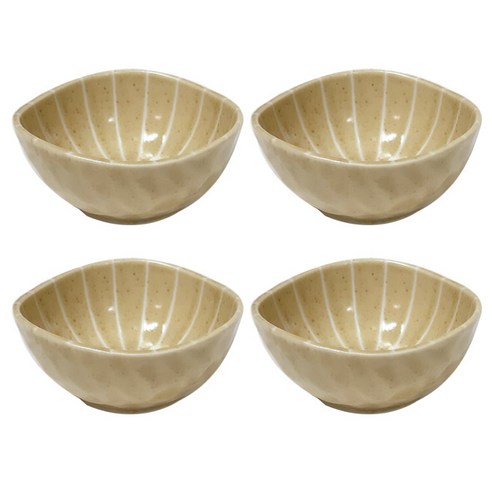 로얄아리따 시젠 볼 9cm, 옐로, 4개입