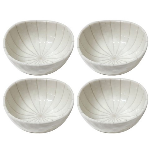로얄아리따 시젠 볼 9cm, 화이트, 4개입