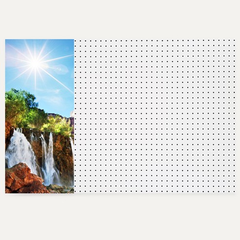 엔비커머스 타공판, 1개, 자연42(WHITE)
