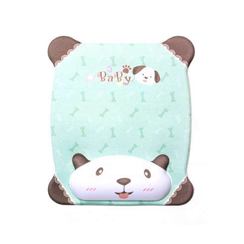 DM 알럽컴 네발 실리콘 마우스 패드, 강아지, 1개