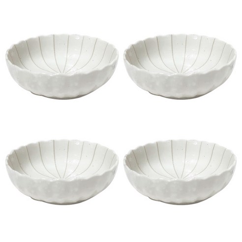 로얄아리따 시젠 볼 12.5cm, 화이트, 4개입