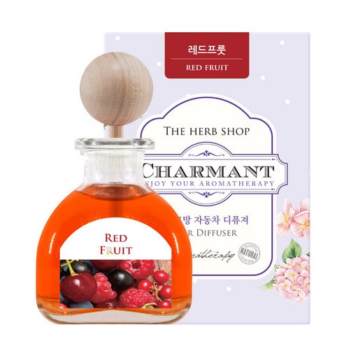더허브샵 샤르망 자동차 디퓨저 50ml, 레드프릇, 1개