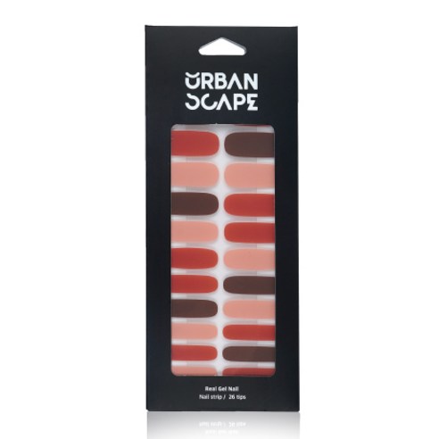 어반스케이프 젤네일 스티커, Coral Lip, 1개