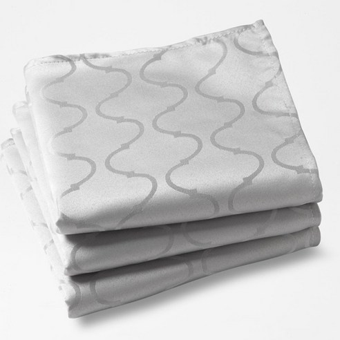 라흐두뜨 다마스크 테이블 냅킨 3종 세트 F697331, grey, 45 x 45 cm, 1개