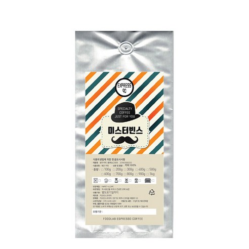 미스터빈스 EXPRESS 90 분쇄 커피, 에스프레소(업소용), 500g