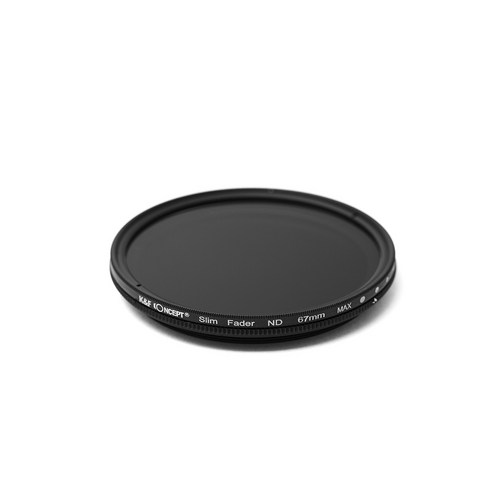  사진을 위한 완벽한 촬영용 제품들 카메라 K&FCONCEPT Slim 가변ND필터 67mm, ND2-400 JAPAN OPTICS