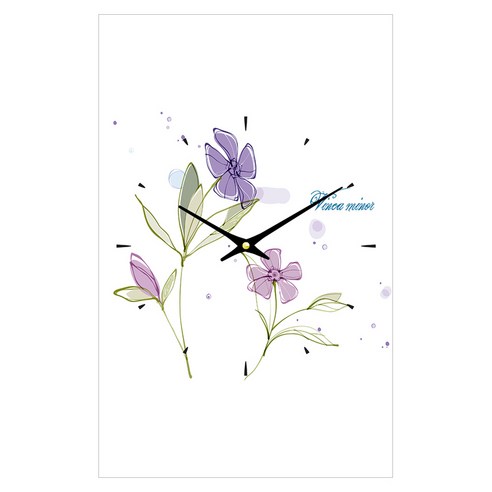 더윤 레티나 모던시계 30 x 42 cm, FLO0068