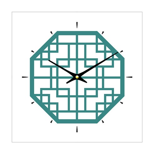 더윤 디자인 레티나 모던시계 30 x 30 cm, PAT0053 ck