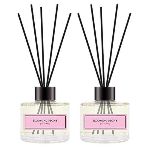 바이향 홈 디퓨저 120ml x 2p, 블루밍피오니, 2개