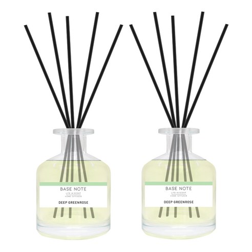 바이향 베이스노트 홈 디퓨저 150ml x 2p, 딥그린로즈, 1개