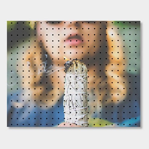 앤비커머스 인테리어 타공판 600 x 500 mm, 1세트, 기도