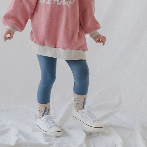 맘스메이드 아동용 데일리 레깅스, 네이비