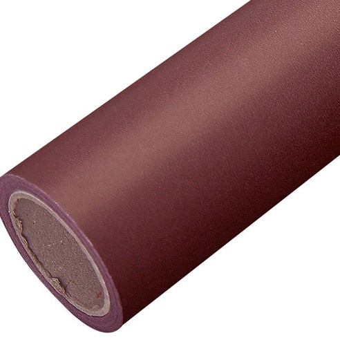 제일 무광양면 종이 롤포장지 80g 20m, 자주, 1개