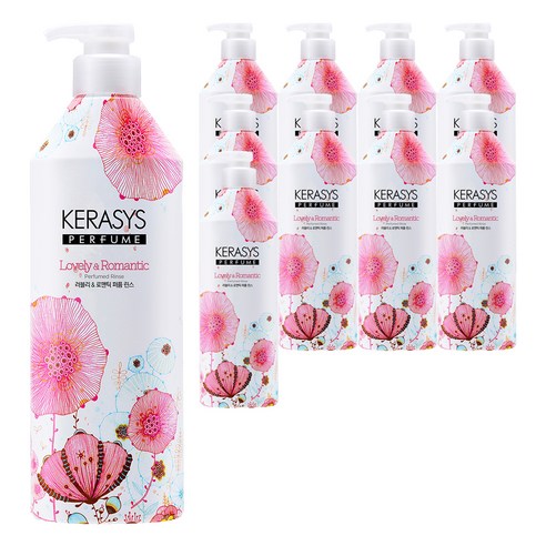케라시스 러블리 앤 로맨틱 퍼퓸 린스, 600ml, 10개
