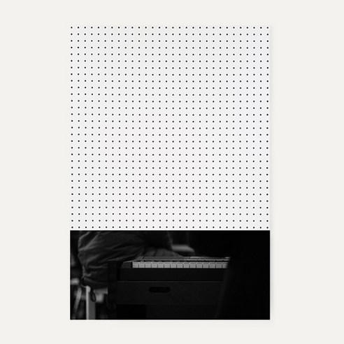 앤비커머스 인테리어 타공판 하 WHITE 60 x 90 cm, 1개, 악기26