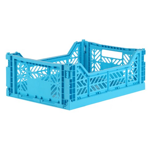 아이카사 폴딩박스 M, turquoise, 1개