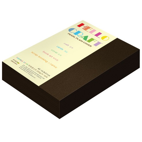 종이문화 두꺼운펄지 트윙클스타 200g A5 No.10 브론즈, 180매