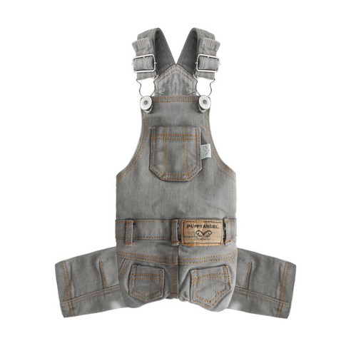 퍼피엔젤 강아지 Daily Denim Overall, 60 GR