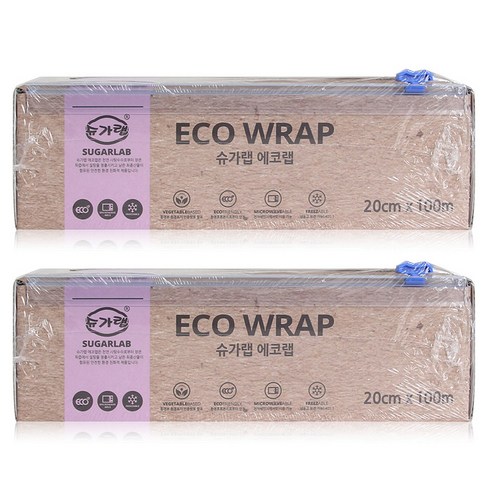 슈가랩 에코랩 20cm x 100m, 2개입