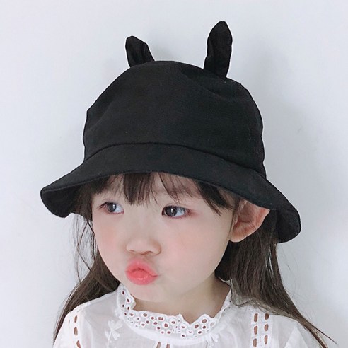 비단길 여아용 하비비 쫑긋 벙거지 썬햇