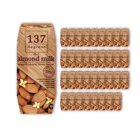 137 Degrees 아몬드 밀크, 180ml, 36개