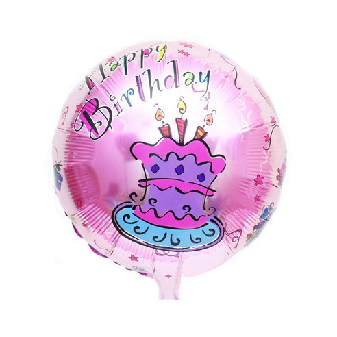 드림캐쳐 생일 파티 호일 풍선 서클, BC-04, 50개입